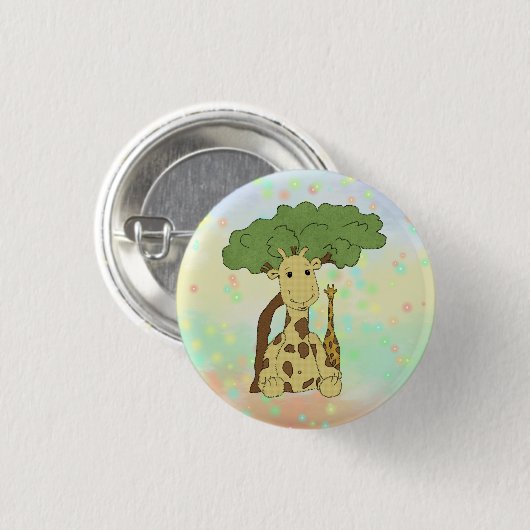 Giraffenknöpfe Button (Vorne & Hinten)