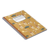 Giraffenkomposition Notizblock (Rechte Seite)