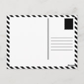Giraffenkreis Postkarte (Rückseite)