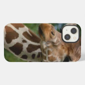 Giraffenliebhaber iPhone Hülle (Rückseite (Horizontal))