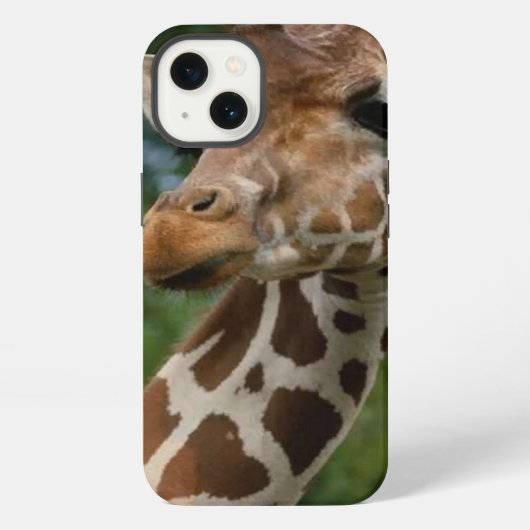 Giraffenliebhaber iPhone Hülle (Rückseite)