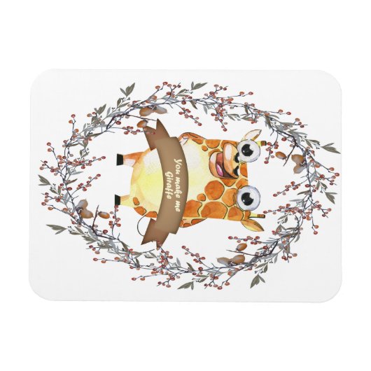 Giraffenmagnet Magnet (Horizontal)
