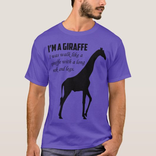 Giraffenmusik T-Shirt (Vorderseite)