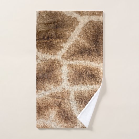 Giraffenmuster Badehandtuch Set (Handtuch)