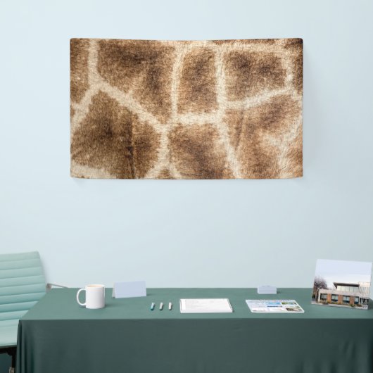 Giraffenmuster Banner (Messeveranstaltung)