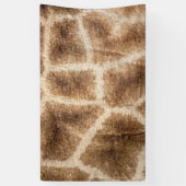 Giraffenmuster Banner (Vertikal)