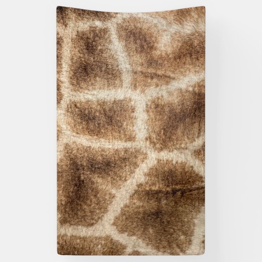 Giraffenmuster Banner (Vertikal)