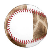 Giraffenmuster Baseball (Vorderseite Links)