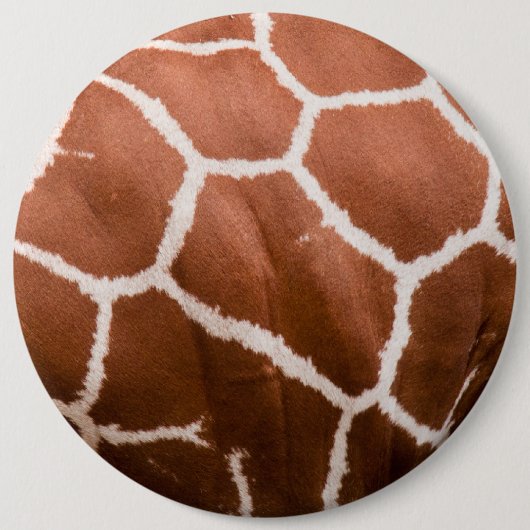 Giraffenmuster Button (Vorderseite)
