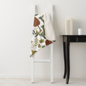 Giraffenmuster | farbiges Blumenmuster Sherpadecke (Beispiel)