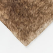 Giraffenmuster Fleecedecke (Ecke)