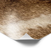 Giraffenmuster Fotodruck (Ecke)