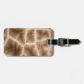 Giraffenmuster Gepäckanhänger (Vorderseite horizontal)