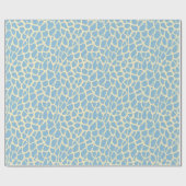 Giraffenmuster Geschenkpapier (Flach)
