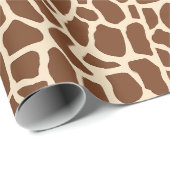 Giraffenmuster Geschenkpapier (Rolleneckpunkt)