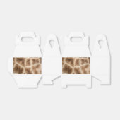 Giraffenmuster Geschenkschachtel (Ungefaltet)