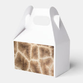 Giraffenmuster Geschenkschachtel (Vorderseite)