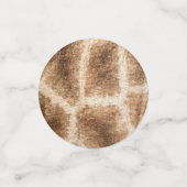 Giraffenmuster Konfetti (Klein Vorderseite)