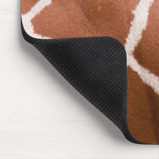 Giraffenmuster Mousepad (Ecke)