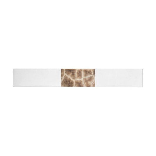 Giraffenmuster Rundum-Adressaufkleber (Person)