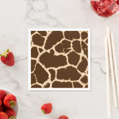 Giraffenmuster Serviette (Beispiel)