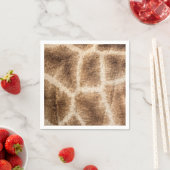 Giraffenmuster Serviette (Beispiel)