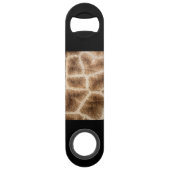 Giraffenmuster Speedflaschenöffner (Vorderseite)