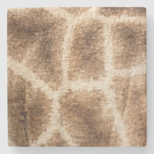 Giraffenmuster Steinuntersetzer