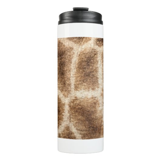 Giraffenmuster Thermosbecher (Vorderseite)