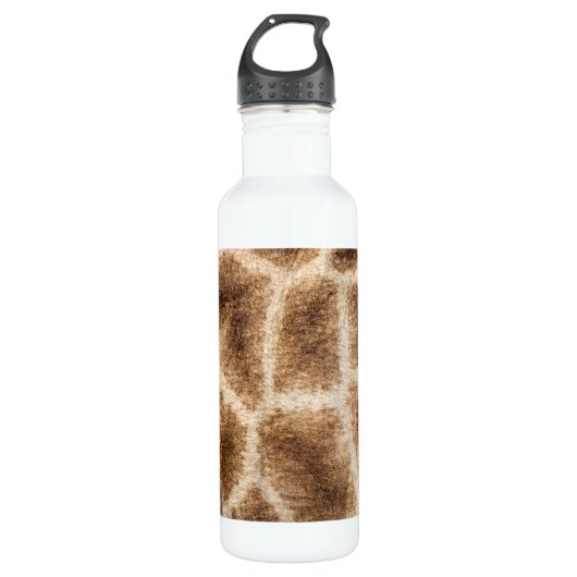 Giraffenmuster Trinkflasche (Vorderseite)