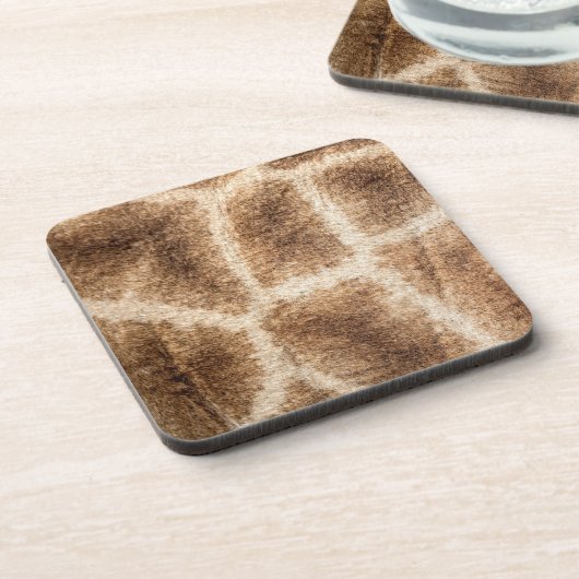 Giraffenmuster Untersetzer (Linke Seite)