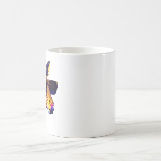 Giraffenoptiker Kaffeetasse (Mittel)
