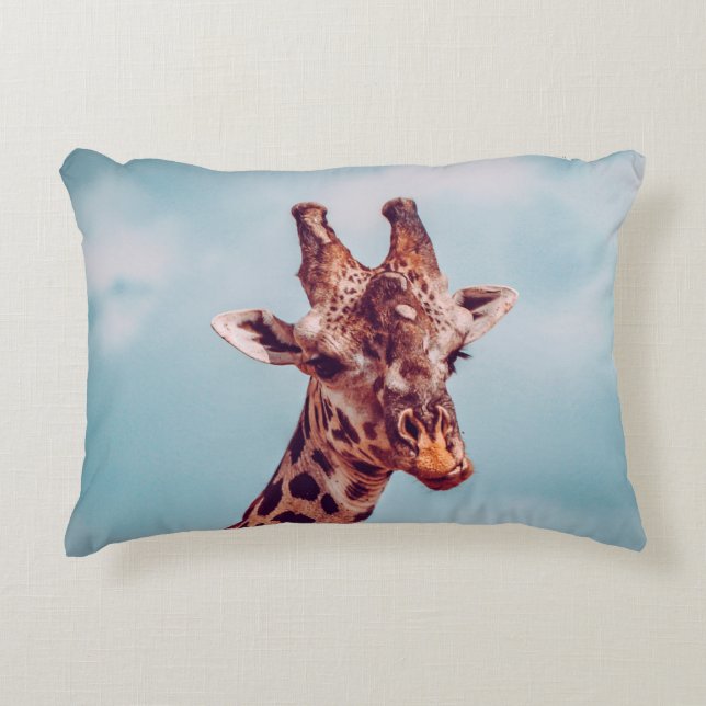 GIRAFFENPORTRAIT DEKOKISSEN (Vorderseite)