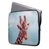 GIRAFFENPORTRAIT LAPTOPSCHUTZHÜLLE (Vorderseite Links)