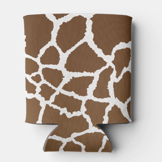 Giraffenprint Dosenkühler (Rückseite)