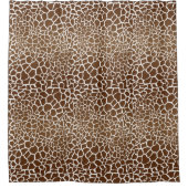 Giraffenprint Duschvorhang (Vorderseite)