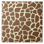 Giraffenprint Fliese (Vorderseite)