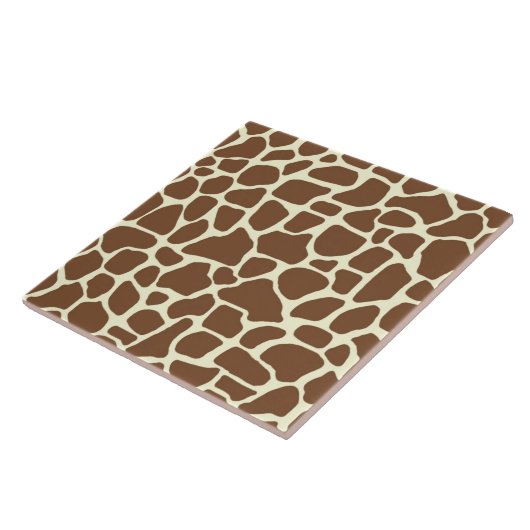 Giraffenprint Fliese (Seite)