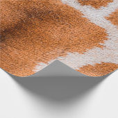 Giraffenprint Geschenkpapier (Ecke)