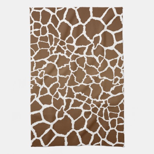 Giraffenprint Geschirrtuch (Vertikal)