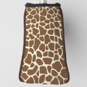 Giraffenprint Golf Headcover (Rotieren 90)