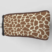 Giraffenprint Golf Headcover (Vorderseite)