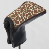 Giraffenprint Golf Headcover (3/4 Vorderseite)
