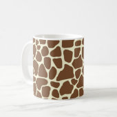 Giraffenprint Kaffeetasse (Vorderseite Links)