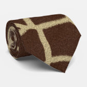 Giraffenprint-Krawatte Krawatte (Gerollt)