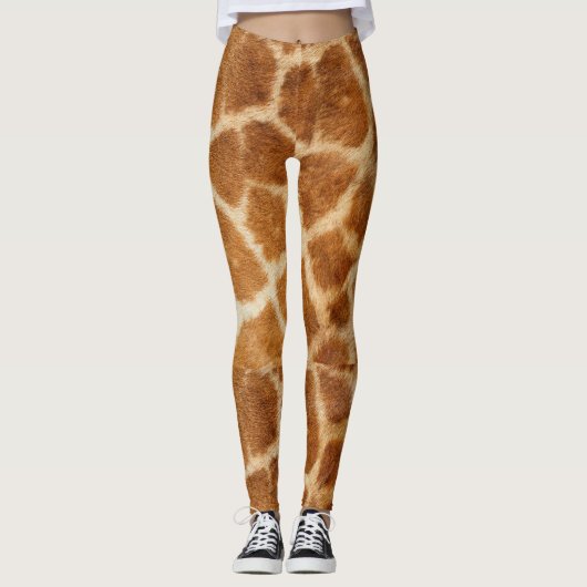 Giraffenprint-Leggings Leggings (Vorderseite)