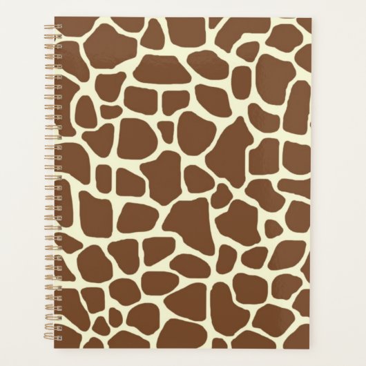 Giraffenprint Planer (Vorderseite)