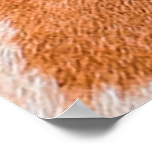 Giraffenprint Poster (Ecke)