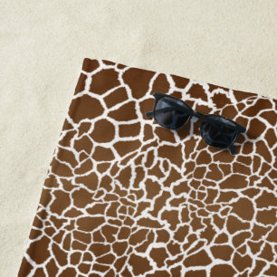Giraffenprint Strandtuch