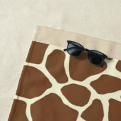 Giraffenprint Strandtuch (Beispiel)